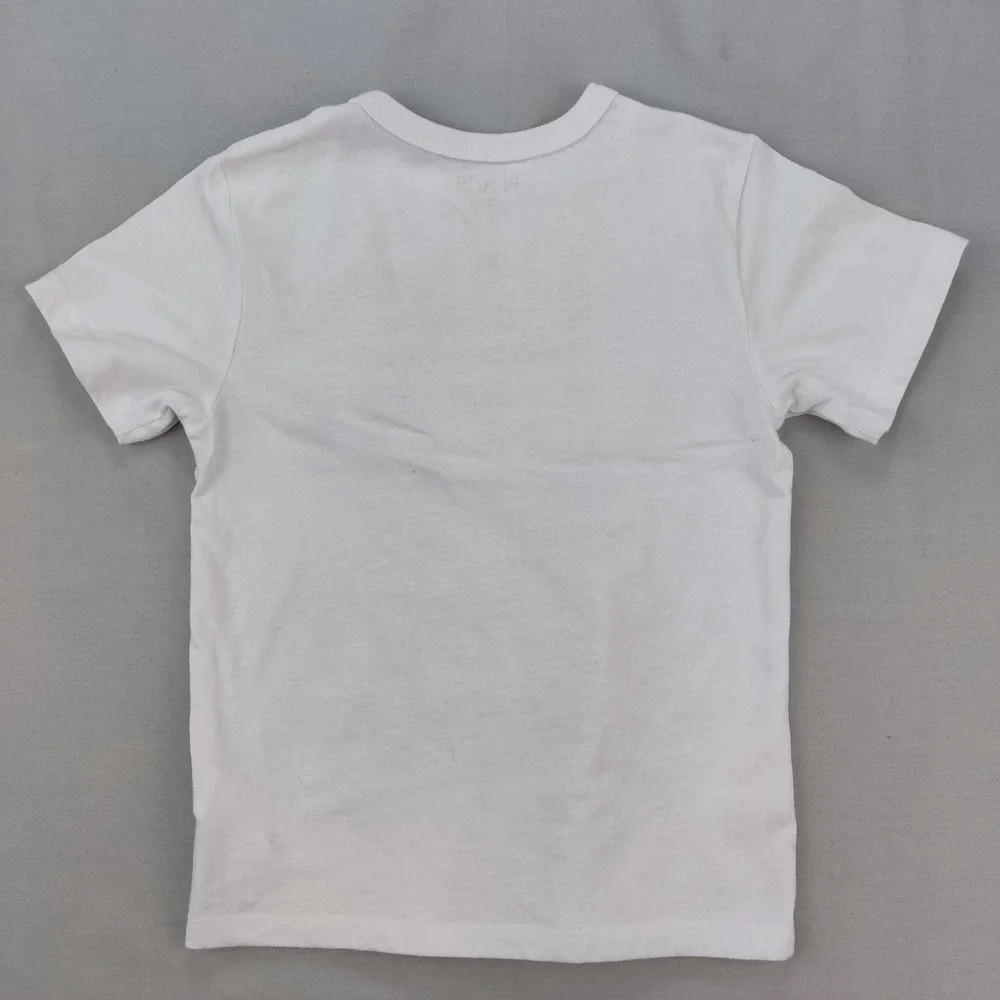 The Children's Place T-Shirt‎ Unisex Kids XS 4 White Black History Graphic Tee